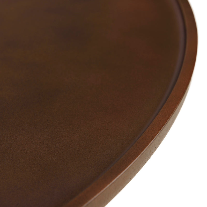Nestor - Table Basse De Jardin - Fibre De Ciment - Marron