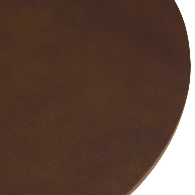 Nestor - Table Basse De Jardin - Fibre De Ciment - Marron