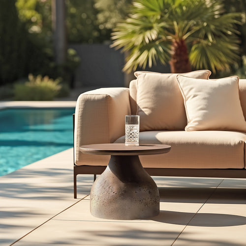 Nestor - Table Basse De Jardin - Marron