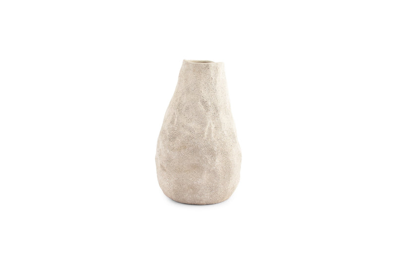 Cave - Vase - Grès - Beige
