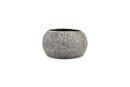 Cave - Plat Décoratif Anthracite - Grès - Gris