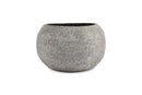 Cave - Plat Décoratif Anthracite - Grès - Gris