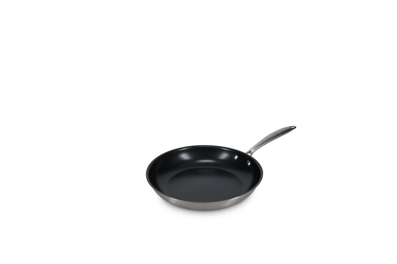 Blaze - Set De Cuisine 2 Pièces Anti-Adhésive - Inox - Noir/Argent