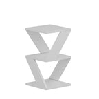Albeni - 3 Level Sofa End - White
