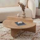 Table Basse Multiniveaux - Podium - Beige