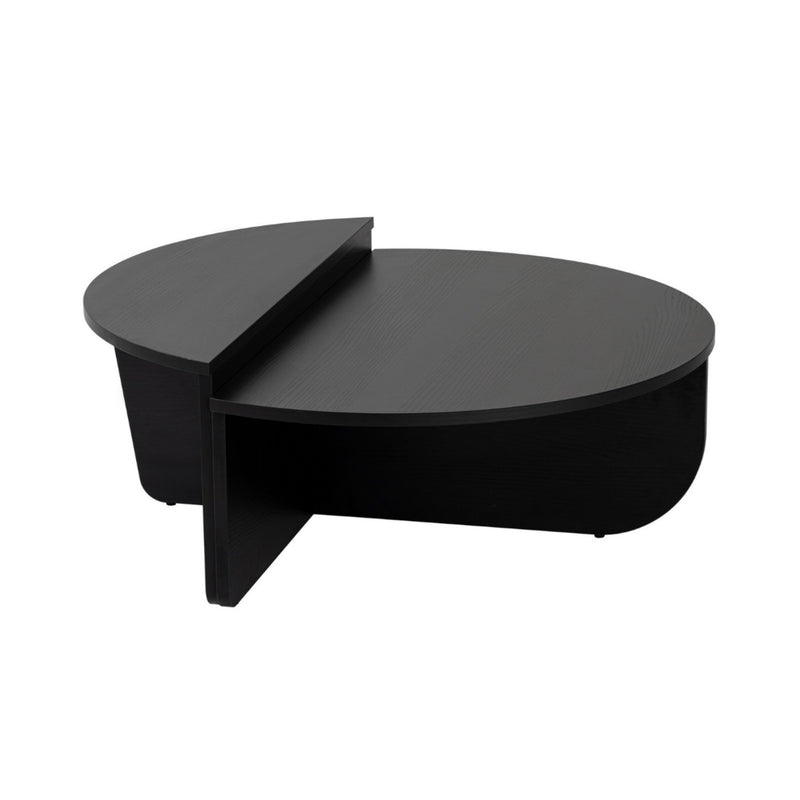 Table Basse Multiniveaux - Podium - Bois Noir