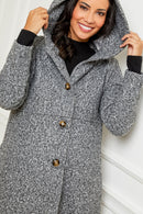Coat 8219 - Grey