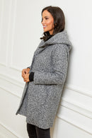 Coat 8219 - Grey