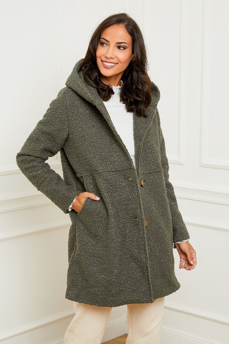 Coat 8219 - Khaki