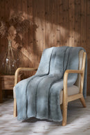 Plaid - Sven - Bleu Arctique