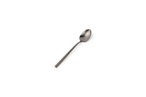 Terno - Set De 6 Cuillères À Dessert - Inox - Noir