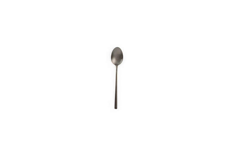 Terno - Set De 6 Cuillères À Moka - Inox - Noir
