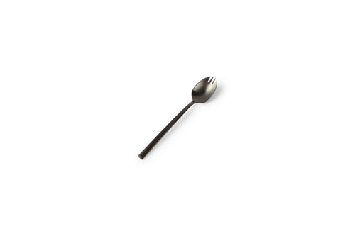 Terno - Set De 6 Fourchettes Apéro - Inox - Noir