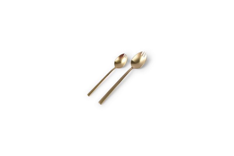 Terno - Set De 6 Fourchettes Apéro - Inox - Or