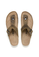 Sandalias caqui - Hombre