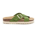 Sandalias verdes - Mujer