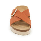 Sandalias naranjas - Mujer