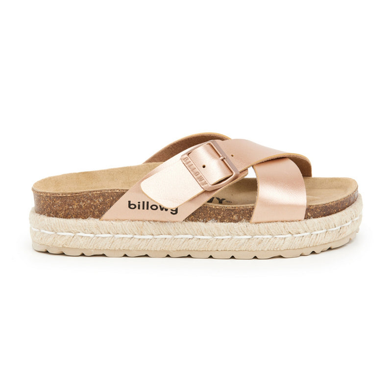 Sandalias salmón - Mujer