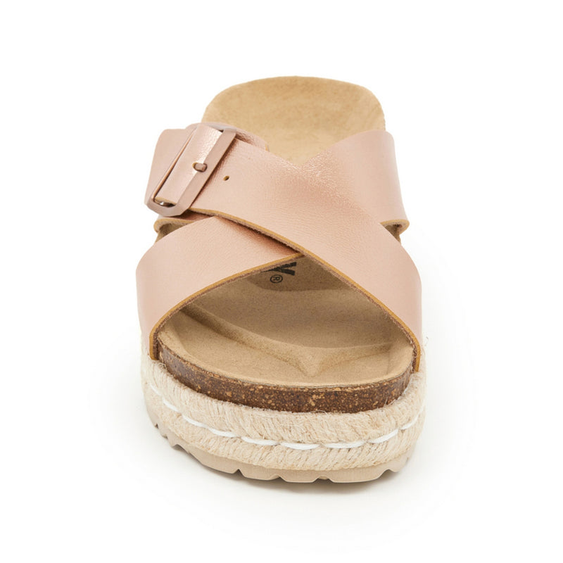 Sandalias salmón - Mujer