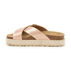 Sandalias salmón - Mujer