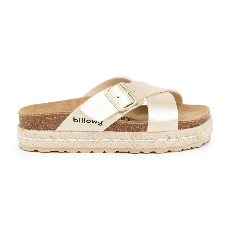 Sandalias Doradas - Mujer