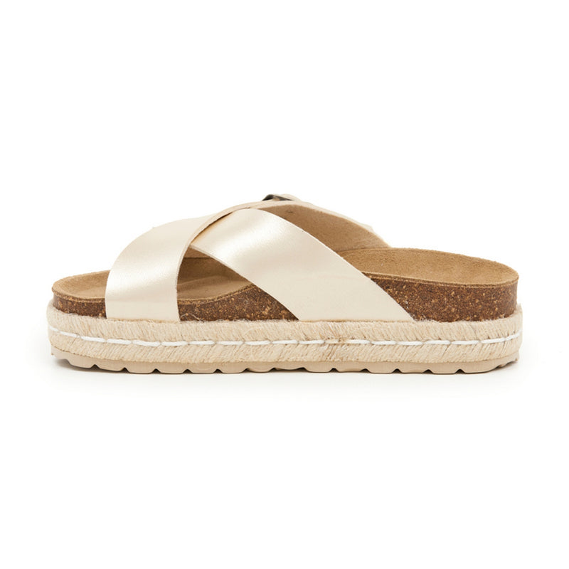 Sandalias Doradas - Mujer