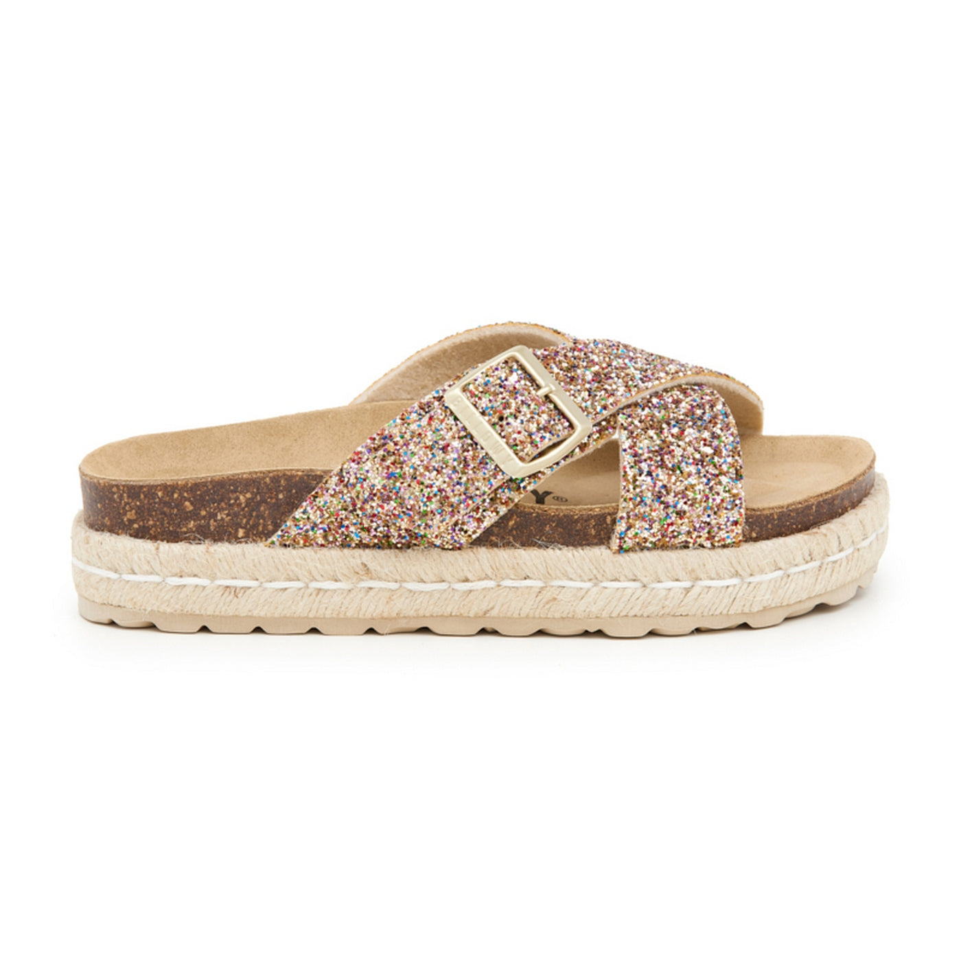 Sandalias Doradas - Mujer