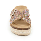 Sandalias Doradas - Mujer