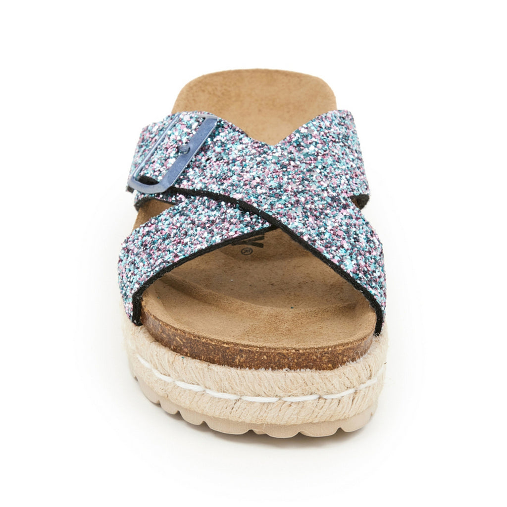 Sandalias azules - Mujer