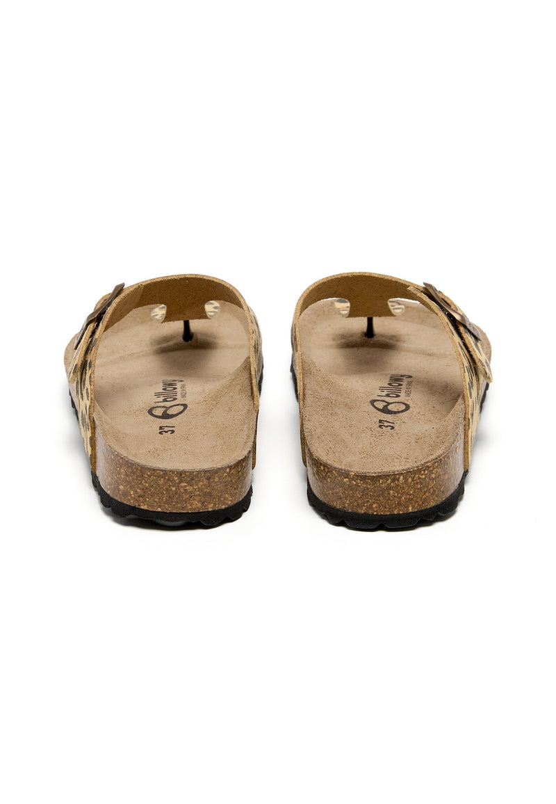 Chanclas marrones - Mujer