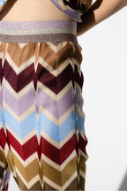 Le Pantalon Edwin Zigzag Bleu