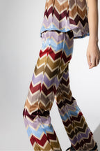 Le Pantalon Edwin Zigzag Bleu