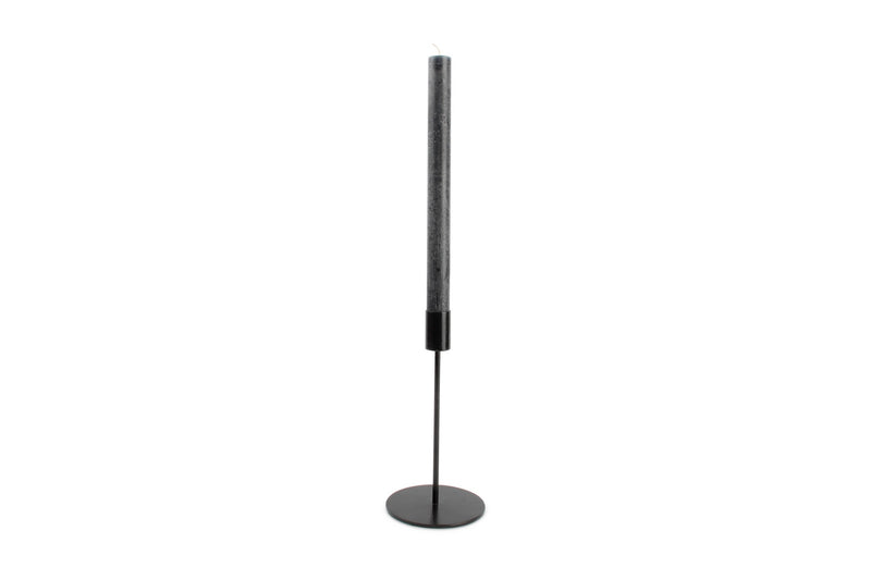 Pillar - Bougeoir Métal - Métal - Noir