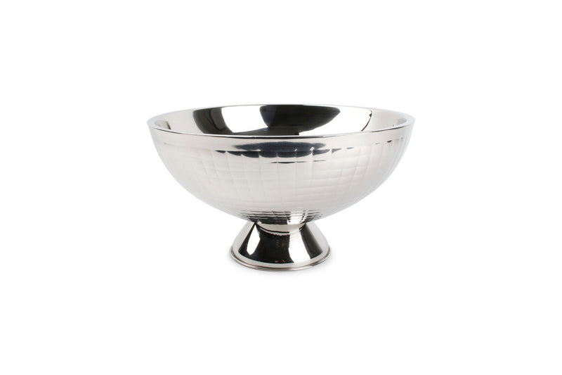 Bar - Seau À Champagne Vasque Motif - Inox - Argent