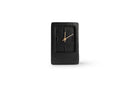Zone - Horloge De Table Edge - Aluminium - Noir
