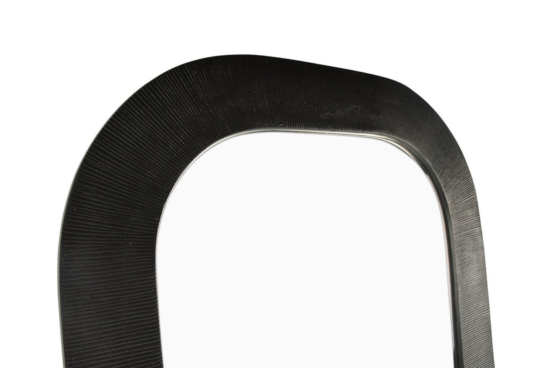 Duro - Mirroir - Aluminium - Noir