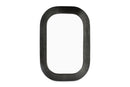 Duro - Mirroir - Aluminium - Noir