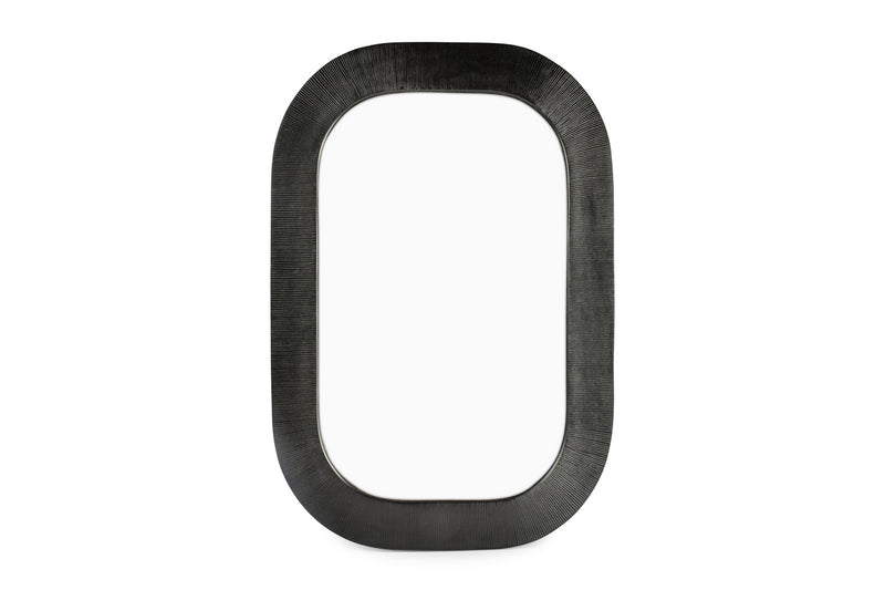 Duro - Mirroir - Aluminium - Noir