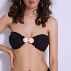Bella Swimwear Top - Black Folk