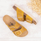 Sandalias amarillas - Mujer