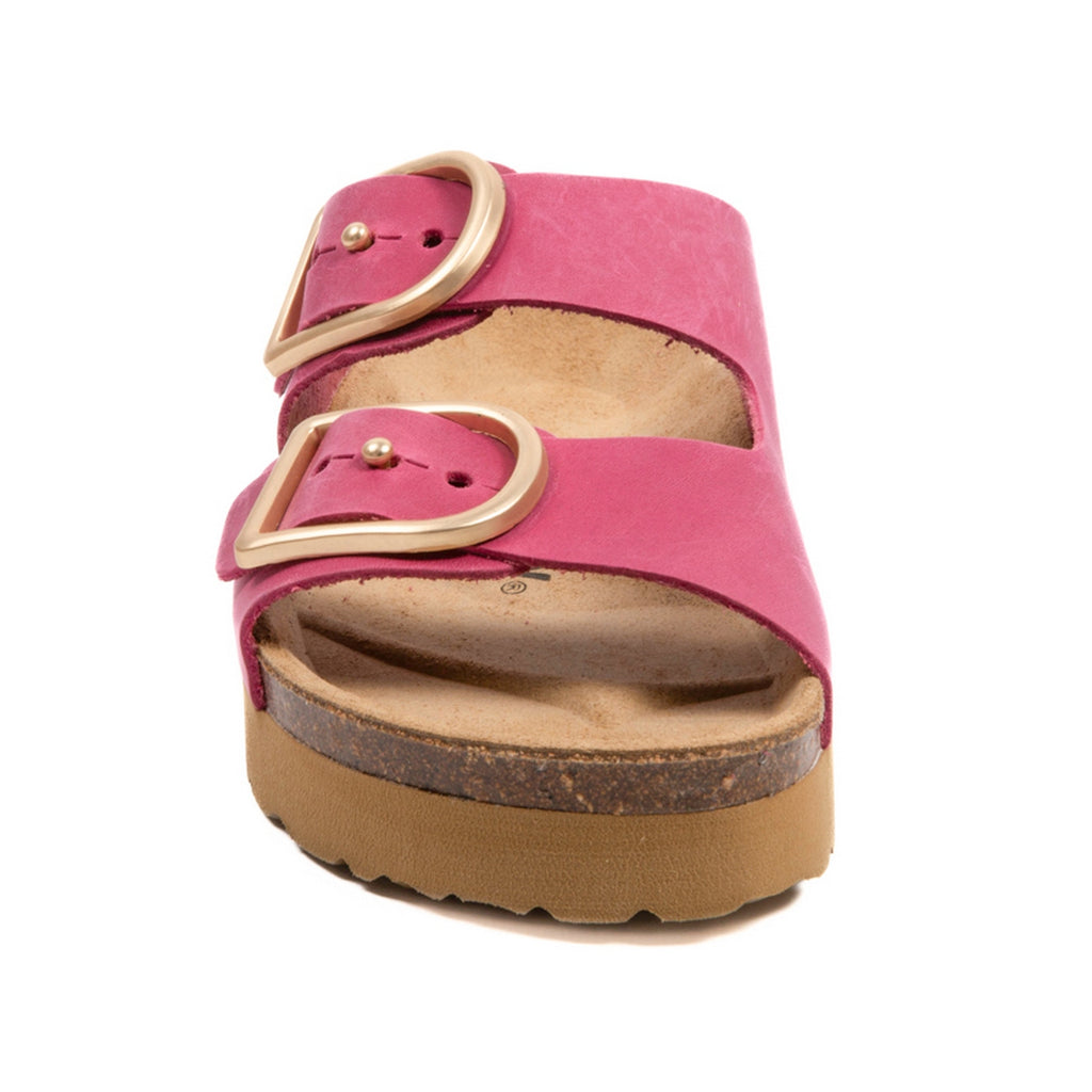 Sandalias fucsia - Mujer