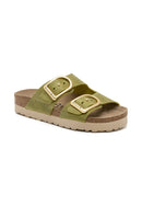 Sandalias verdes - Mujer