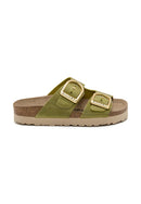 Sandalias verdes - Mujer