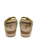 Sandalias verdes - Mujer