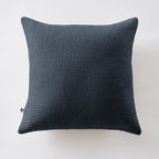 Slub Sixtine - Coussin Déhoussable - Coton - Minuit