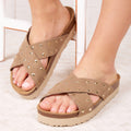 Sandalias Marrones - Mujer