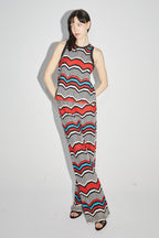 Le Top Marika Zigzag Rouge