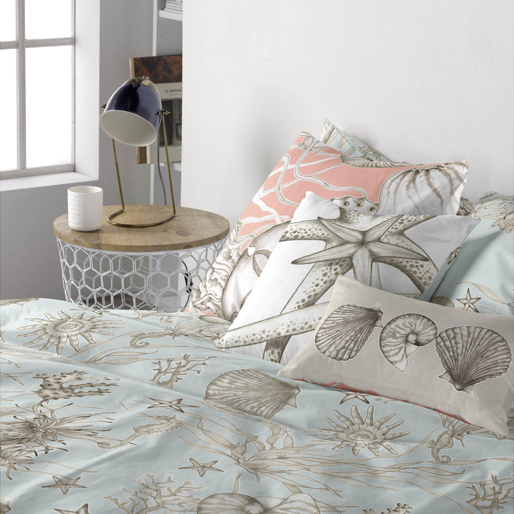 CORAL REEF CUSHION COVER 60x60