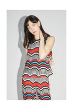 Le Top Marika Zigzag Rouge