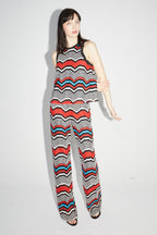 Le Top Marika Zigzag Rouge